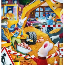 Велике місто, маленький зайчик, або Мед для мами